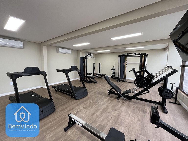 Estadia Incrível: Apartamento Decorado e Completo