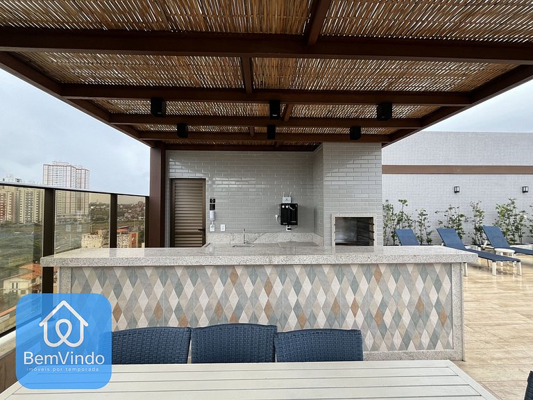 Estadia Incrível: Apartamento Decorado e Completo