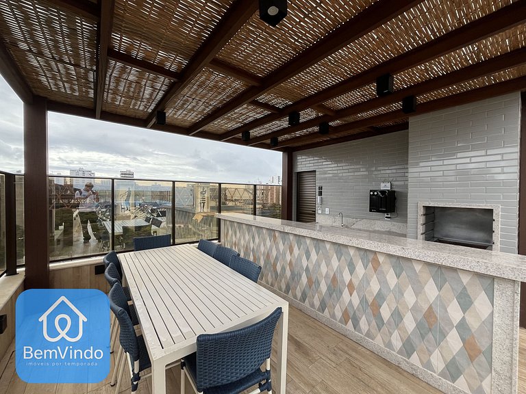 Estadia Incrível: Apartamento Decorado e Completo