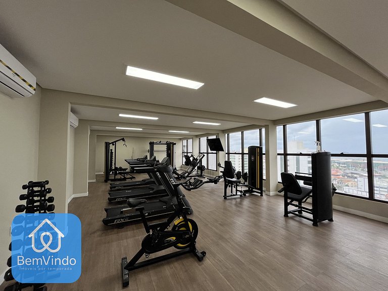 Estadia Incrível: Apartamento Decorado e Completo