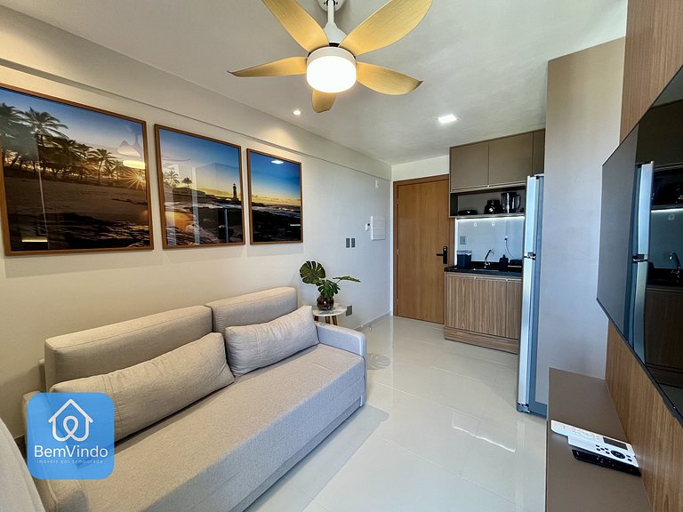 Apartamento Premium Com Vista Incrível Para o Mar