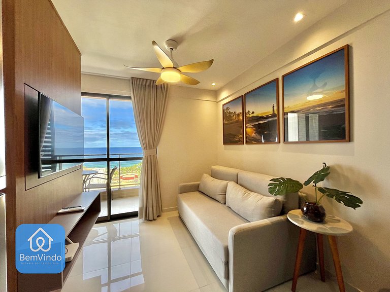 Apartamento Premium Com Vista Incrível Para o Mar
