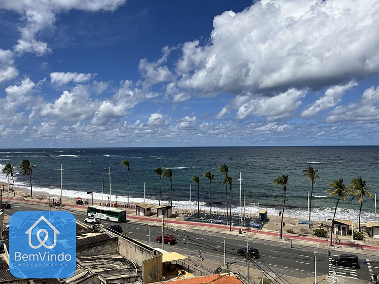 Estúdio Completo Com Vista Mar Privilegiada