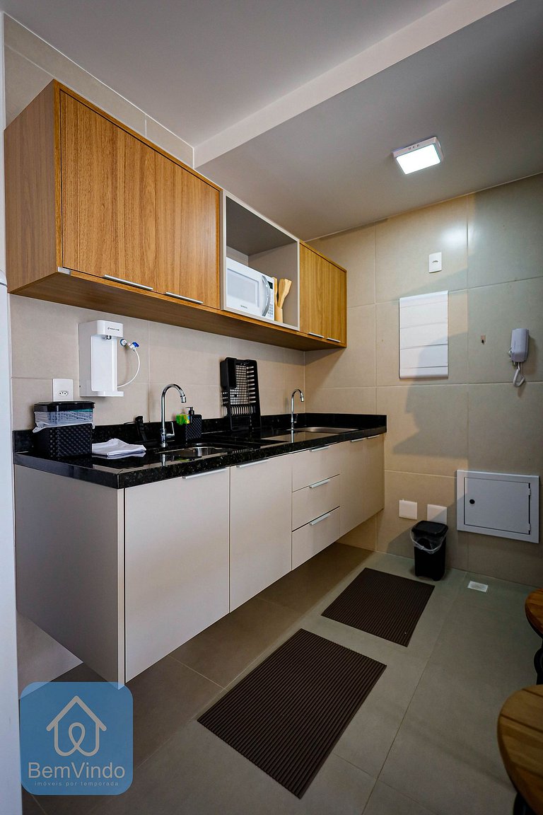 Quarto e Sala Aconchegante no Barra Conceito