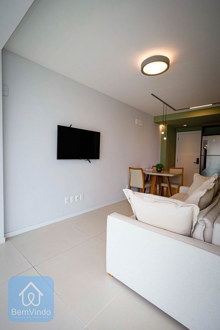 Lindo Apartamento Vista Mar Na Barra