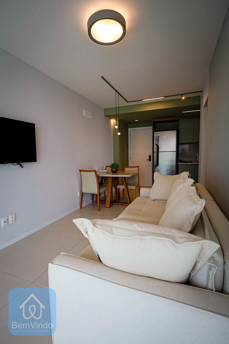 Lindo Apartamento Vista Mar Na Barra