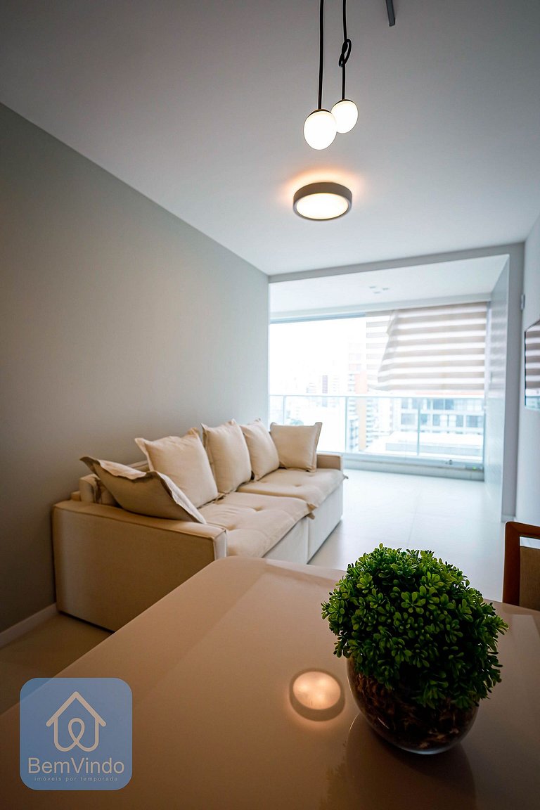 Lindo Apartamento Vista Mar Na Barra