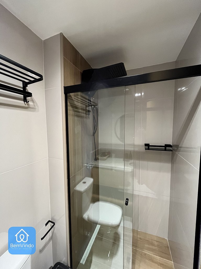 Quarto e Sala Organizado e Completo Na Ondina