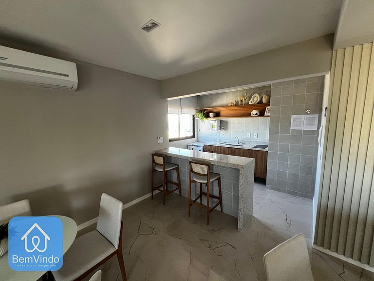 Quarto e Sala Organizado e Completo Na Ondina