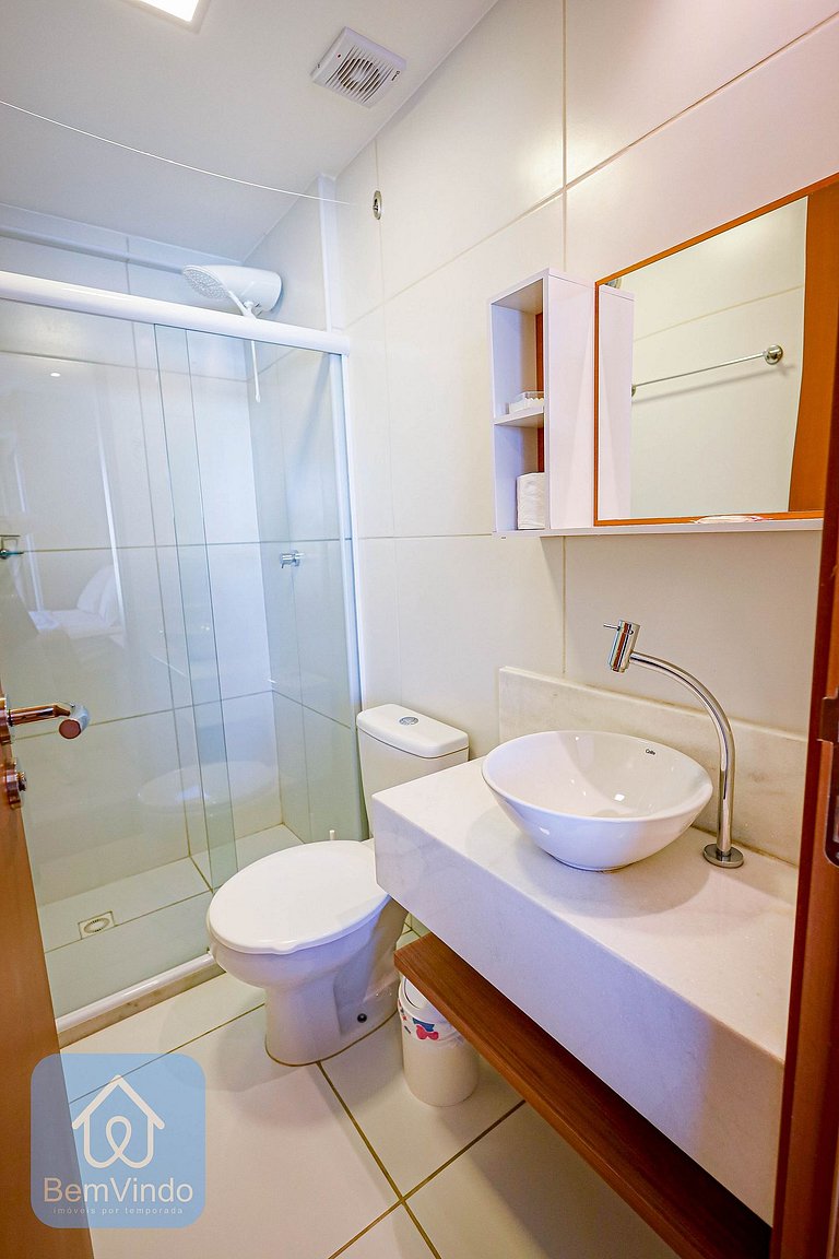 Estúdio Completo no ZN Barra com Vista Panorâmica