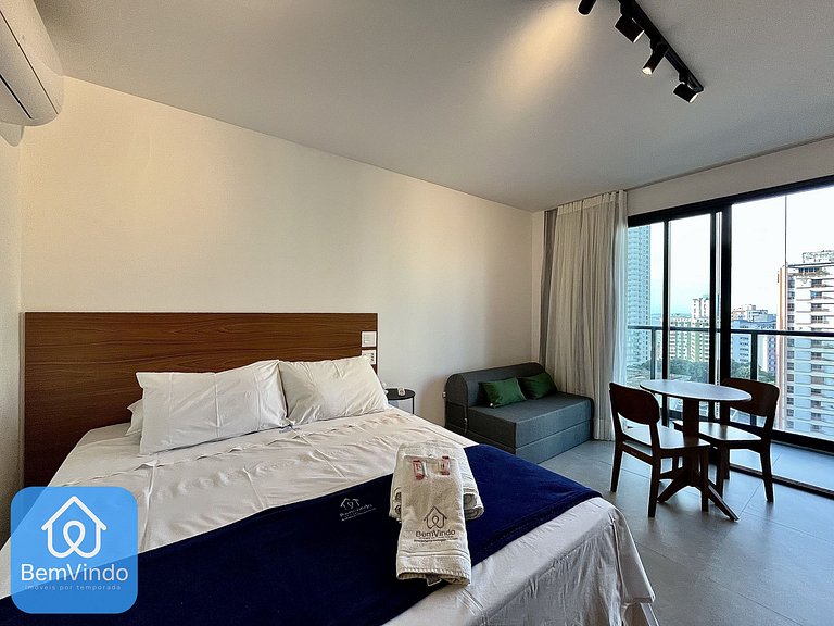 Estúdio Premium E Confortável