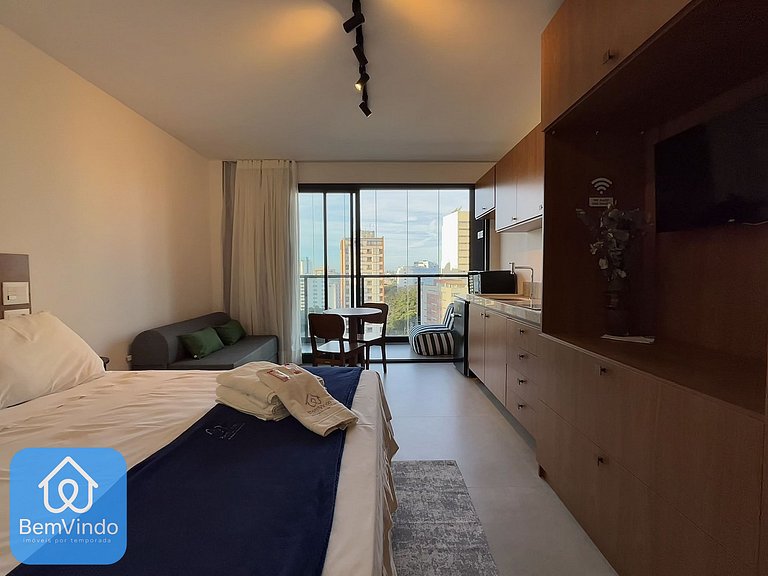 Estúdio Premium E Confortável