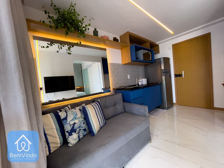 Apartamento Luxuoso ao lado do Farol da Barra