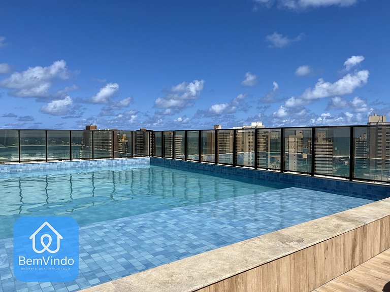 Estúdio Com Vista Mar em Salvador