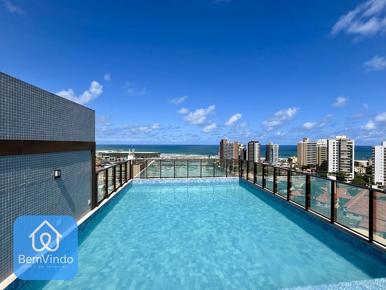 Estúdio Com Vista Mar em Salvador