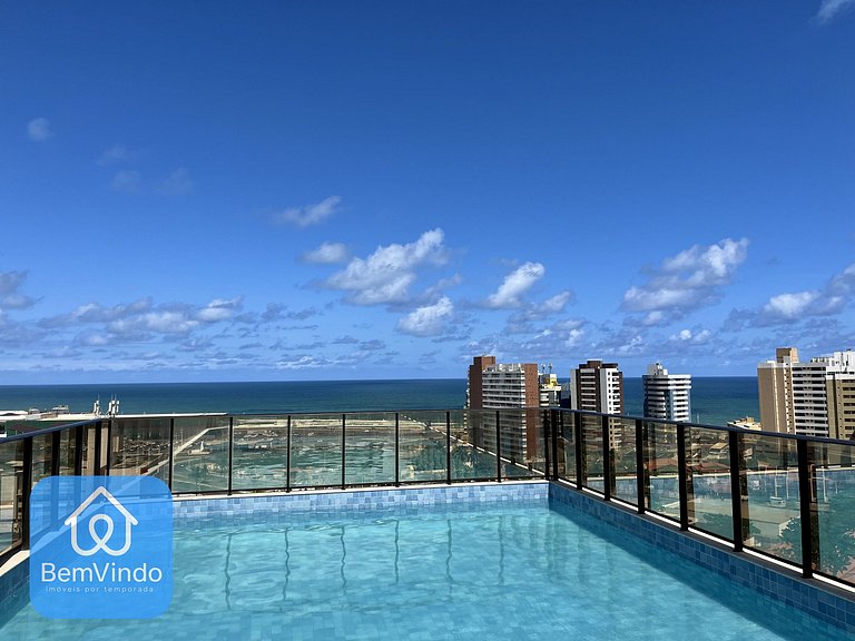 Estúdio Com Vista Mar em Salvador