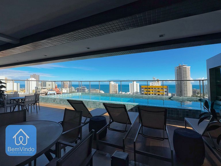 Estadia Perfeita: Estúdio Novo e Equipado Na Barra