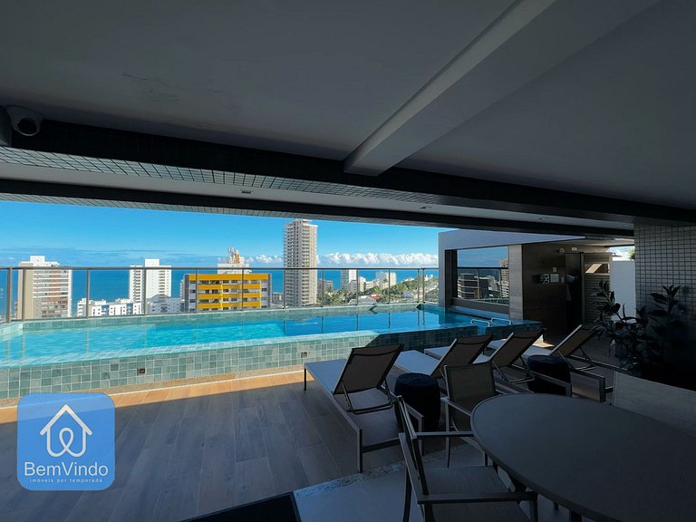 Estadia Perfeita: Estúdio Novo e Equipado Na Barra