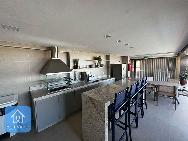 Estadia Perfeita: Estúdio Novo e Equipado Na Barra