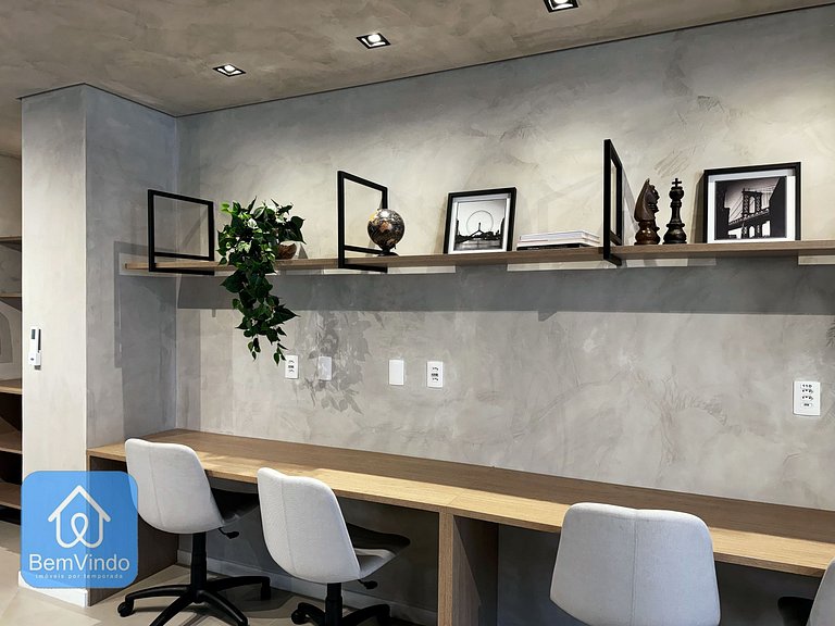 Estadia Perfeita: Estúdio Novo e Equipado Na Barra