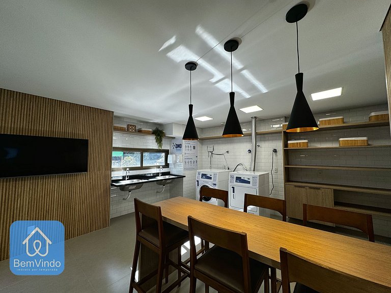 Estadia Perfeita: Estúdio Novo e Equipado Na Barra