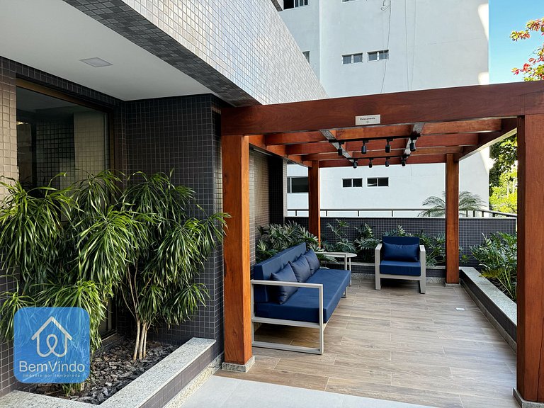 Estadia Perfeita: Estúdio Novo e Equipado Na Barra