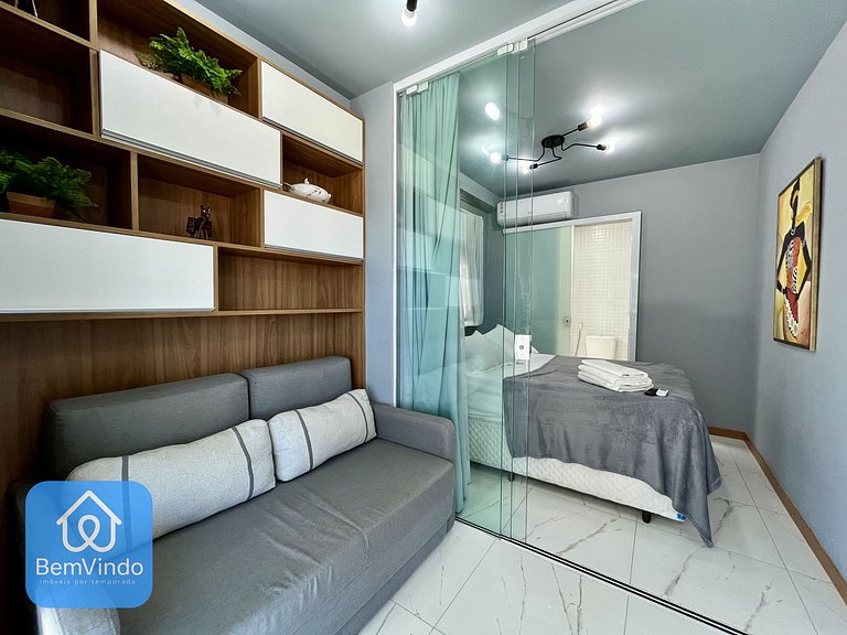 Suíte Aconchegante e Nova na Barra