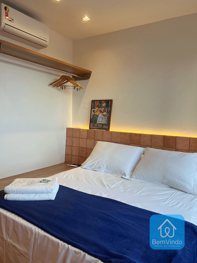 Estúdio Novo Com Vista Mar Na Barra