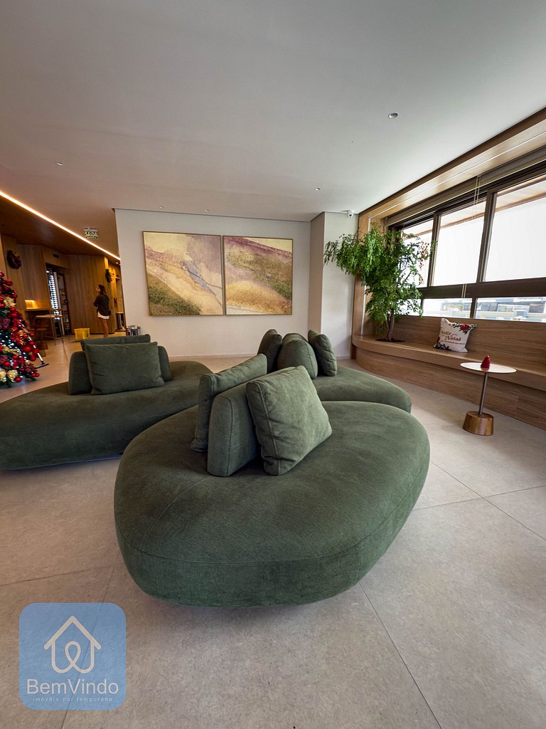 Conforto Premium: Apartamento Completo Na Barra