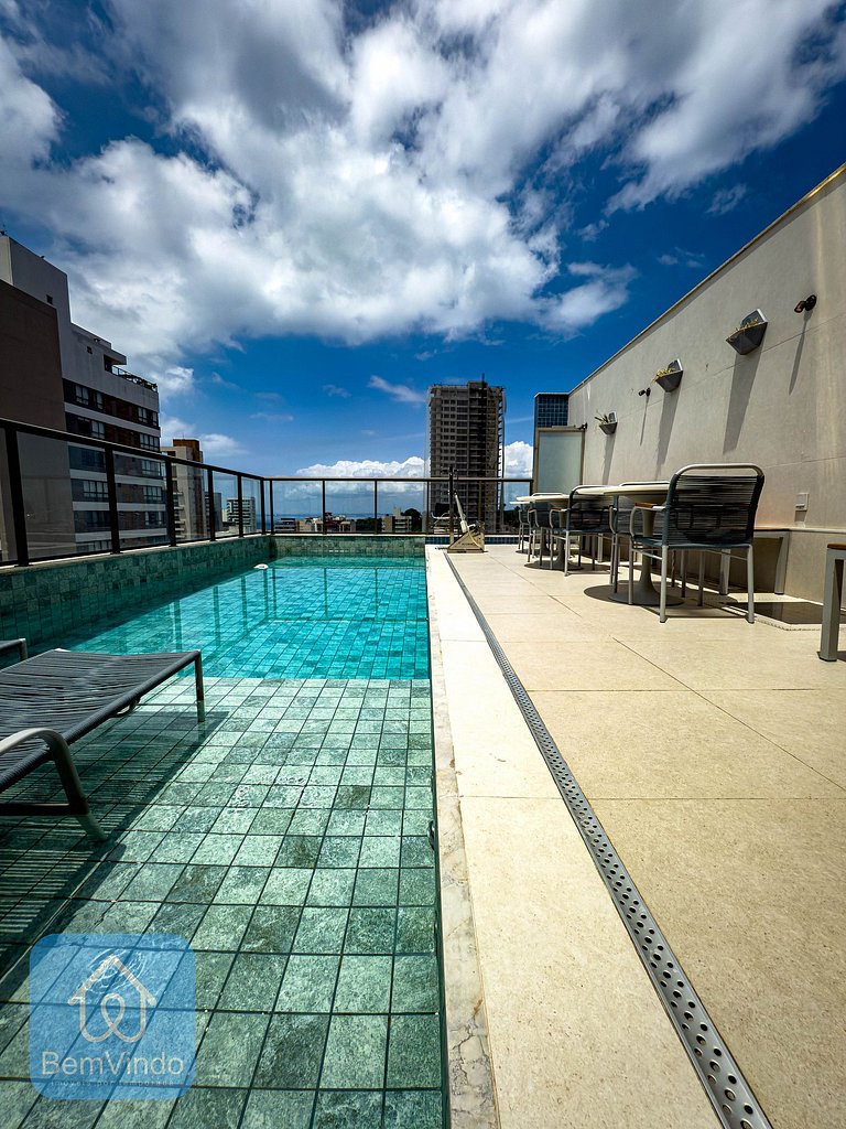 Conforto Premium: Apartamento Completo Na Barra