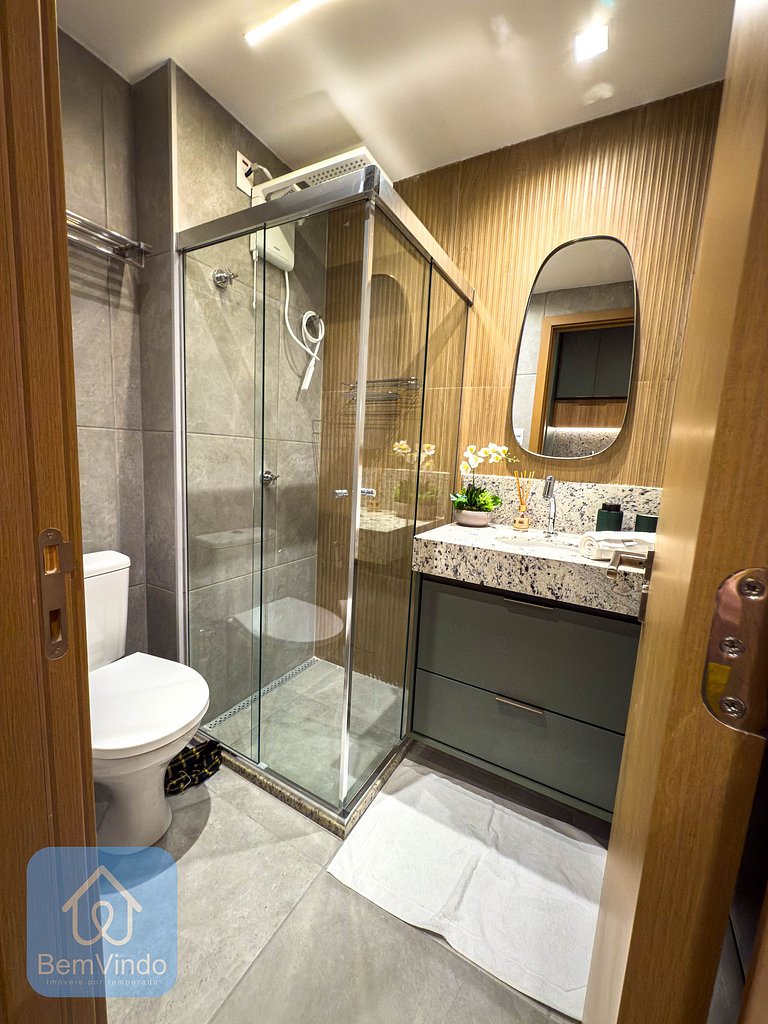 Estúdio Novo Com Vista Mar Na Barra