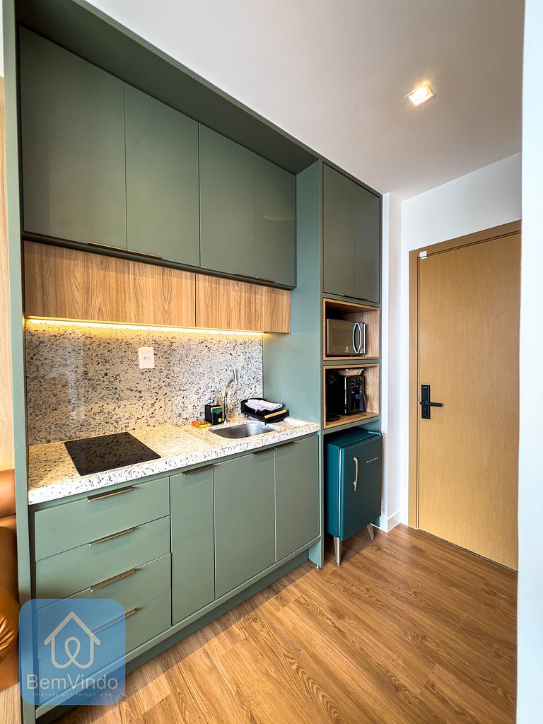 Estúdio Novo Com Vista Mar Na Barra