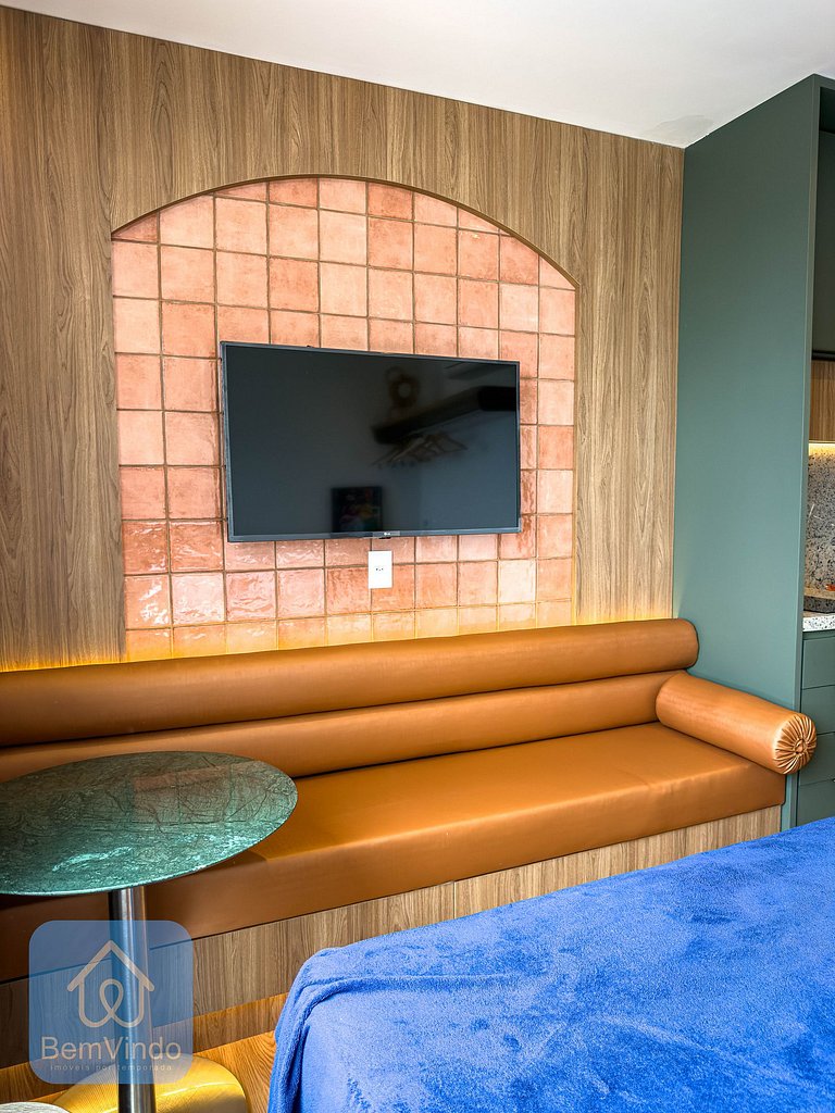 Estúdio Novo Com Vista Mar Na Barra