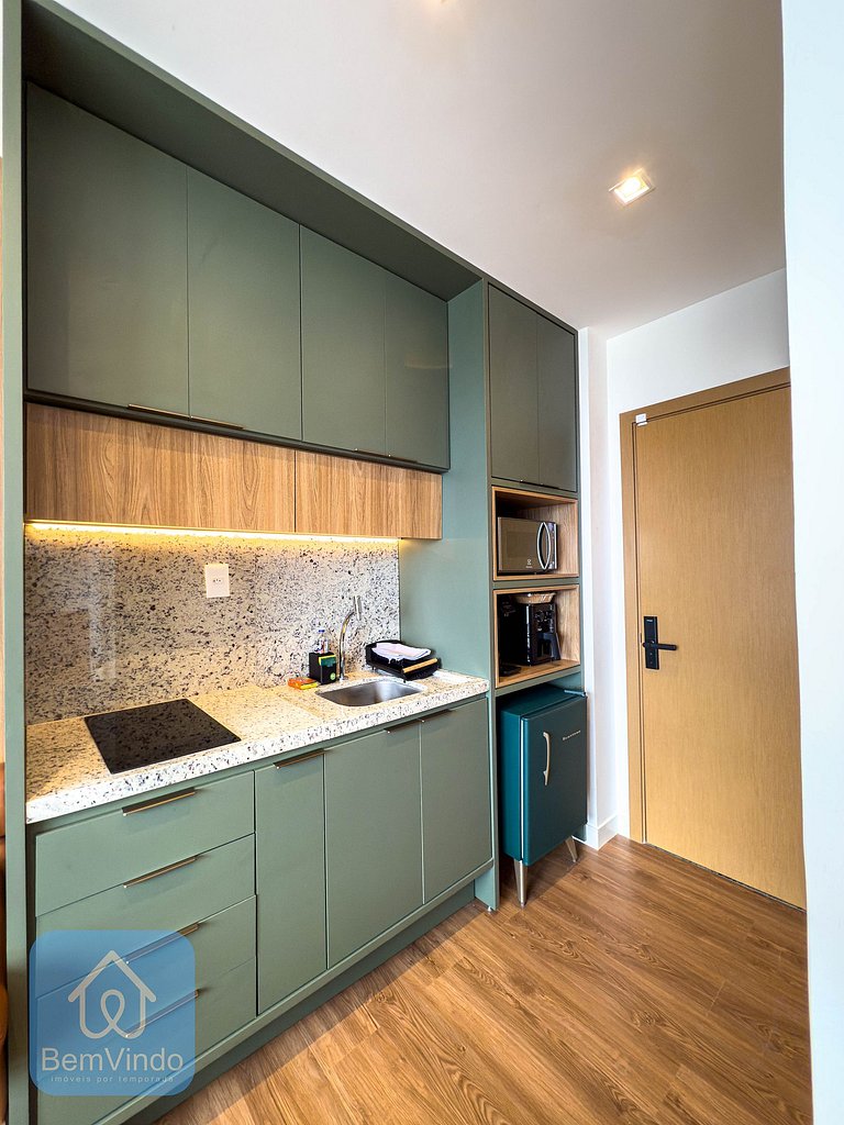 Estúdio Novo Com Vista Mar Na Barra