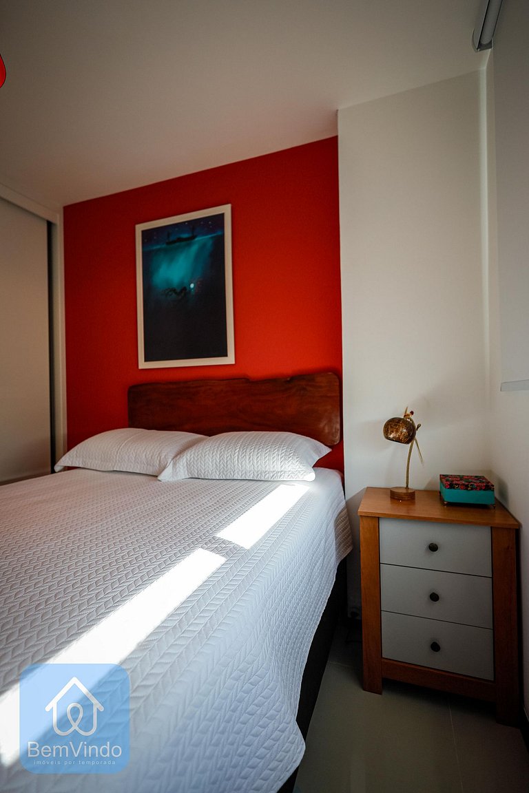 Apartamento Com Linda Vista Mar