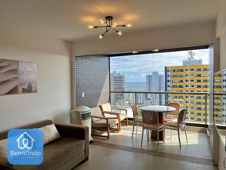 Apartamento Completo com 2 Quartos Na Barra