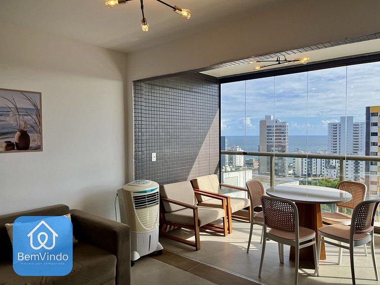 Apartamento Completo com 2 Quartos Na Barra