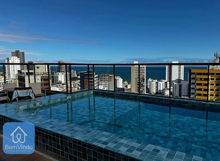 Apartamento Completo com 2 Quartos Na Barra