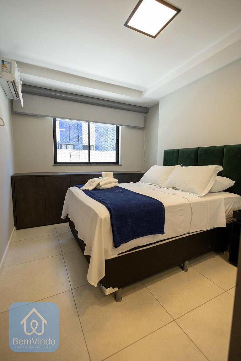 Apartamento Bem Equipado e Decorado