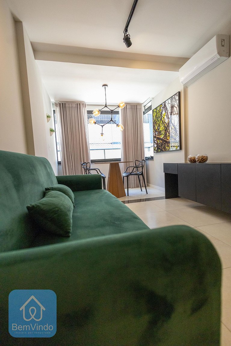 Apartamento Bem Equipado e Decorado