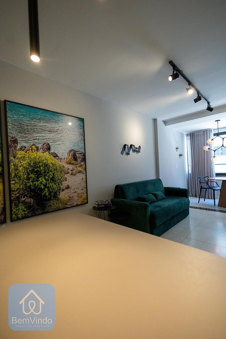 Apartamento Bem Equipado e Decorado