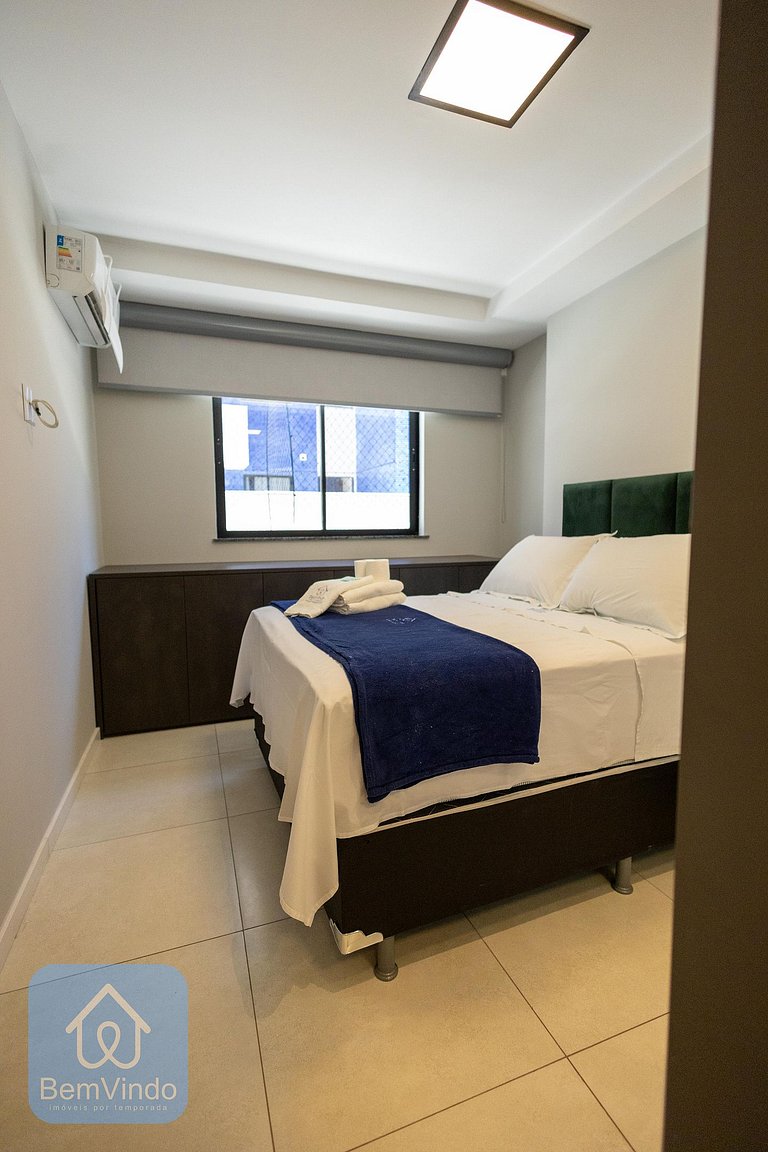 Apartamento Bem Equipado e Decorado