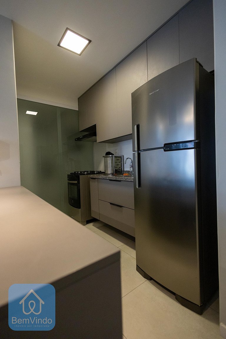 Apartamento Bem Equipado e Decorado