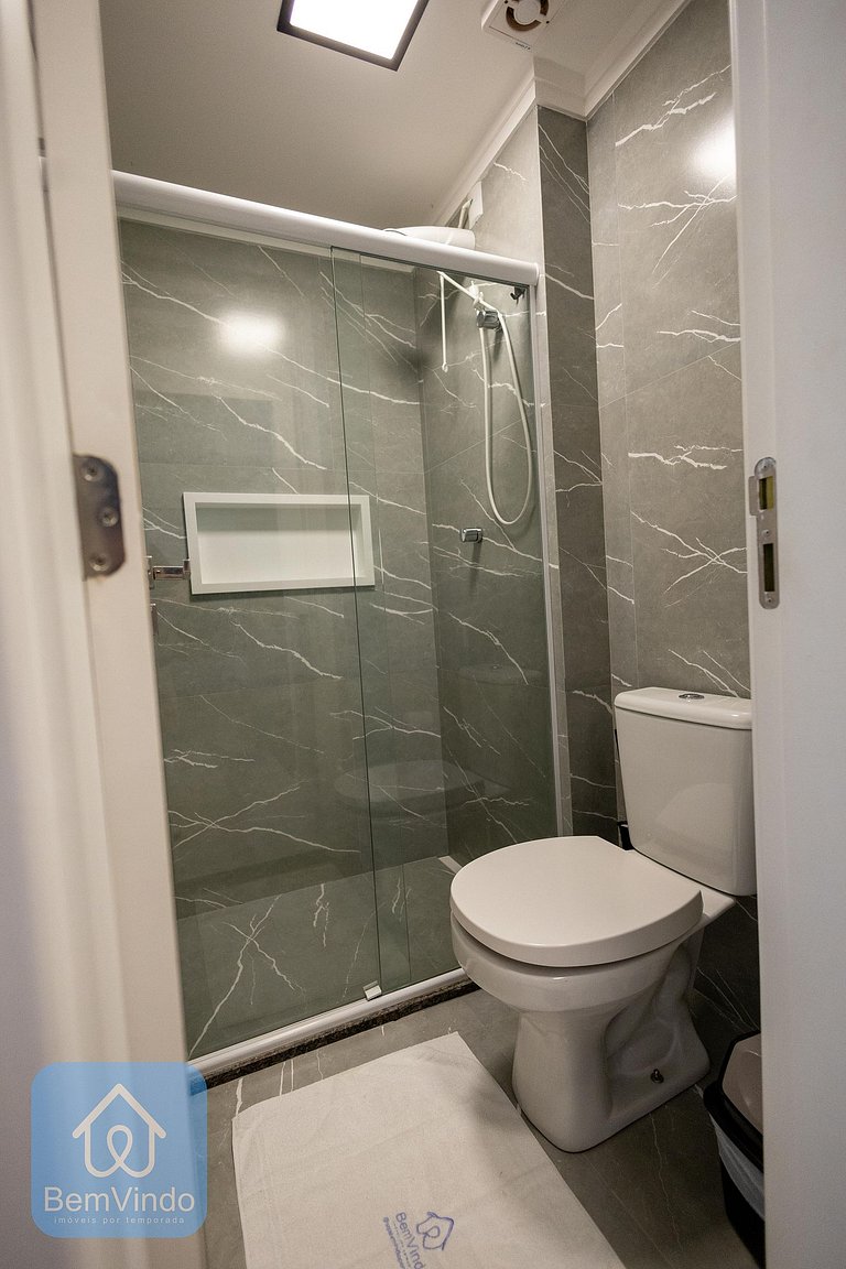 Apartamento Bem Equipado e Decorado