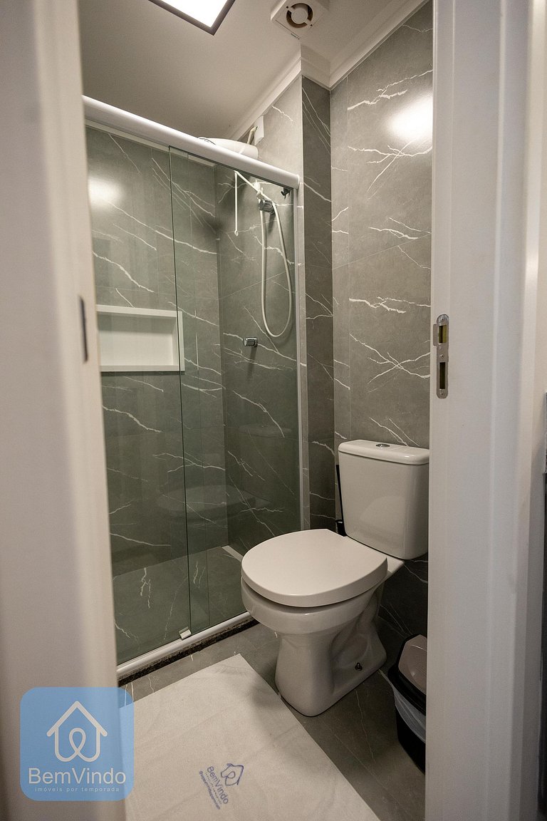 Apartamento Bem Equipado e Decorado