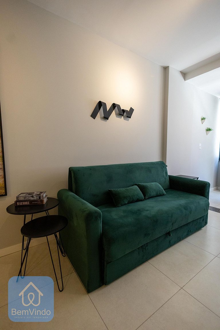 Apartamento Bem Equipado e Decorado