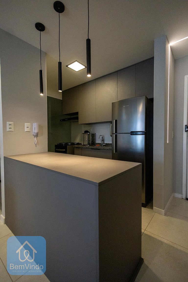 Apartamento Bem Equipado e Decorado