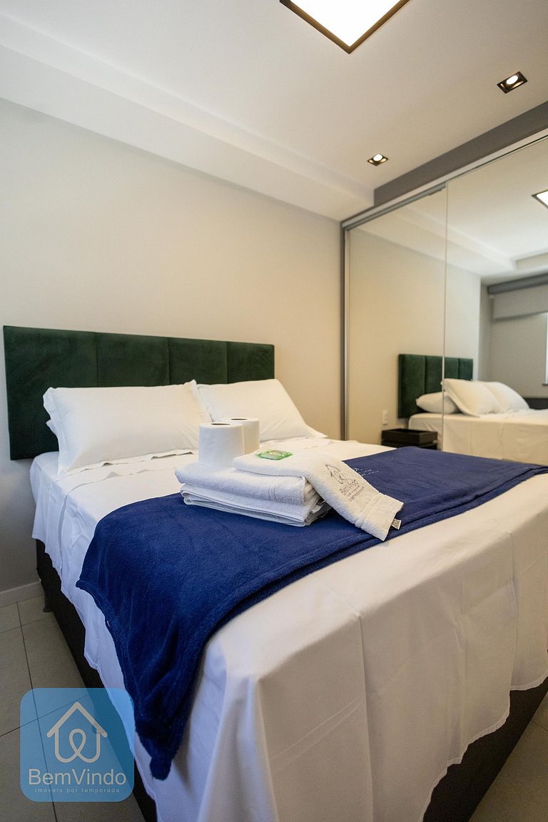 Apartamento Bem Equipado e Decorado