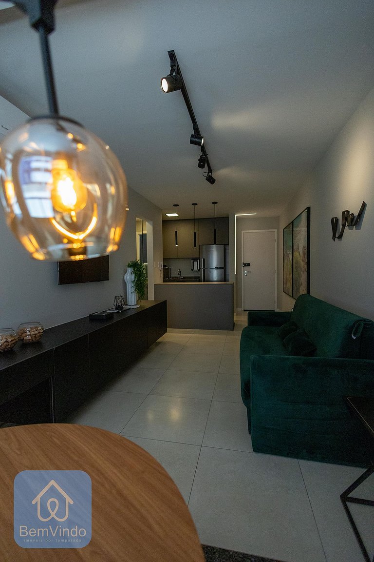 Apartamento Bem Equipado e Decorado