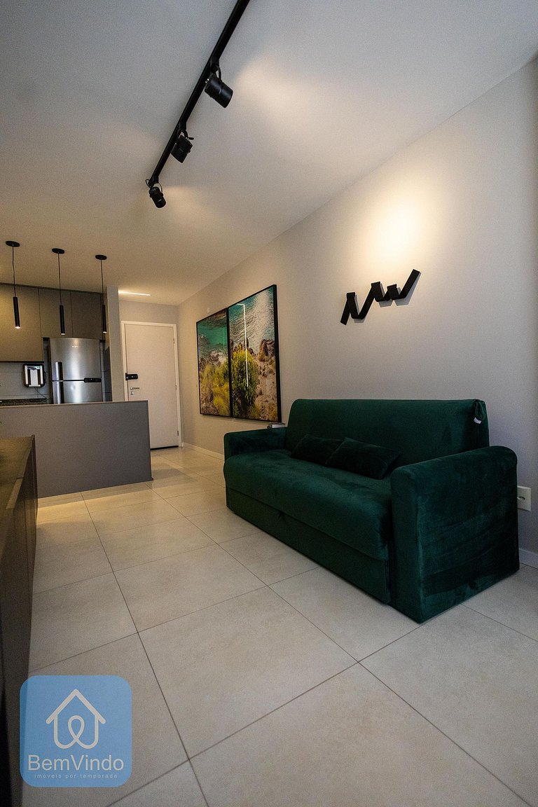 Apartamento Bem Equipado e Decorado